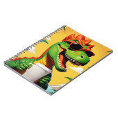 T-Rex Dinosaur Funny Notizblock (Linke Seite)