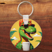 T-Rex Dinosaur Funny Schlüsselanhänger (Vorderseite)