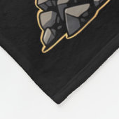 T-rex Dinosaur Funny Six Seven Meme Cool Tyrannosa Fleecedecke (Ecke)