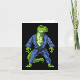 T-rex Dinosaur Jiu-jitsu Judo Ninja Martial Arts K Karte