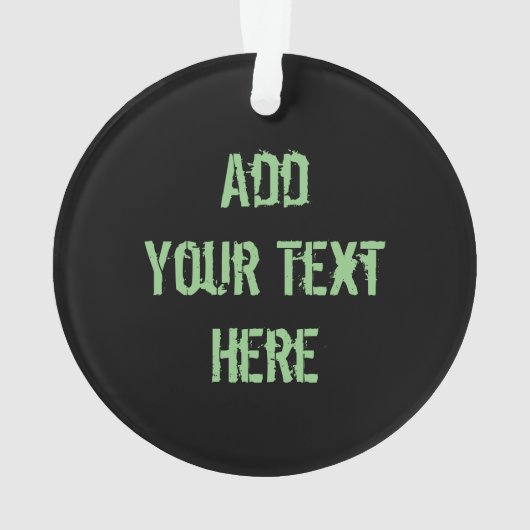 T-Rex Dinosaur Jurassic Reptile on Paint Stains Ornament (Rückseite)