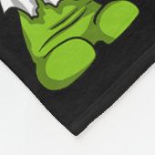 T-Rex Dinosaur Karate Kickboxen Kampfsport Jiu- Fleecedecke (Ecke)