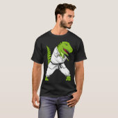 T-Rex Dinosaur Karate T-Shirt (Vorne ganz)