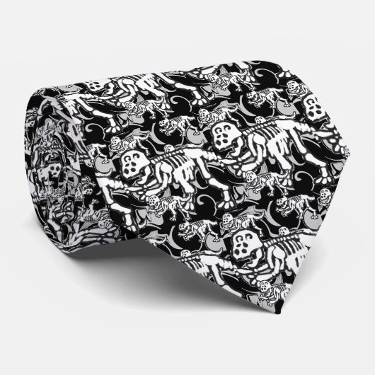 T-Rex Dinosaur-Krawatte Krawatte (Gerollt)