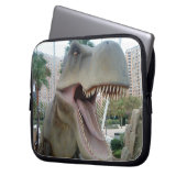 T-Rex-Dinosaur-Laptop-Sieb Laptopschutzhülle (Vorderseite Links)