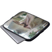T-Rex-Dinosaur-Laptop-Sieb Laptopschutzhülle (Vorne Knopf)