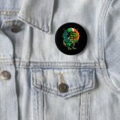 T-Rex Dinosaur Leprechaun Irischer St. Patricks Ta Button (Beispiel)