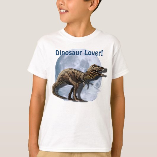 T-REX DINOSAUR LOVER T-Shirt Rex Shirt (Vorderseite)