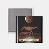 T-REX Dinosaur Magnet (Vorderseite/Rückseite)