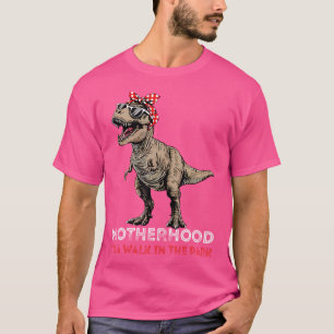 T Rex Dinosaur Mama Die sonnige Mutterschaft ist e T-Shirt