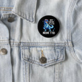 T Rex Dinosaur Mein Held nennt mich Mama T1d Typ1 Button (Beispiel)