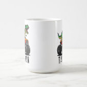 T-Rex Dinosaur Monster Truck Kaffeetasse (Mittel)