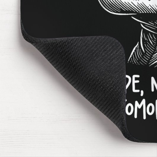 T-rex Dinosaur Nope Not Today Not Tomorrow Either, Mousepad (Ecke)