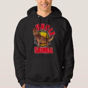 T Rex Dinosaur Onkel Familienmitglied Unclesaurus Hoodie