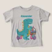 T-Rex Dinosaur Osterkörbe Eier (Design Vorderseite)