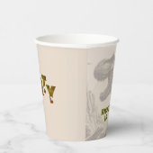 T-rex Dinosaur Pappbecher (Rechts)