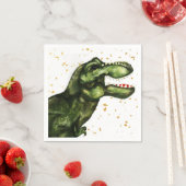 T-Rex Dinosaur Party Napkins Serviette (Beispiel)