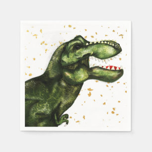 T-Rex Dinosaur Party Napkins Serviette