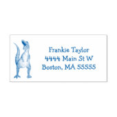 T-Rex Dinosaur Personalisiert Permastempel (Design)