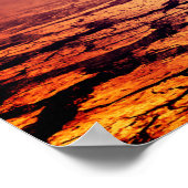 T-rex Dinosaur Poster (Ecke)