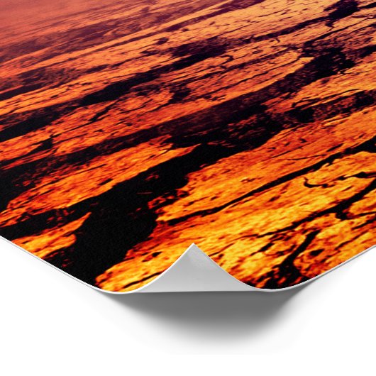 T-rex Dinosaur Poster (Ecke)