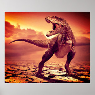 T-rex Dinosaur Poster