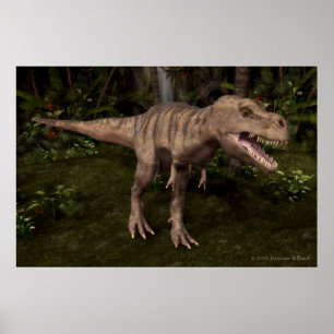 T-Rex Dinosaur Poster