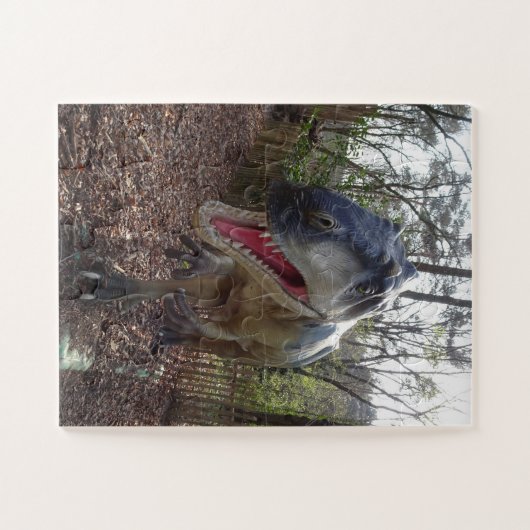 T-Rex Dinosaur Puzzle (Horizontal)