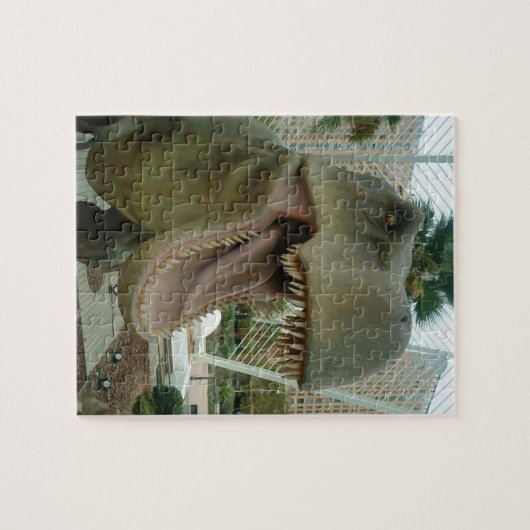T-Rex Dinosaur Puzzle (Horizontal)