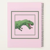 T-Rex Dinosaur School Hardcover School Planer (Rückseite)