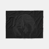 T-Rex Dinosaur Surft Surft Surfbrett Surfer  Fleecedecke (Vorderseite (Horizontal))