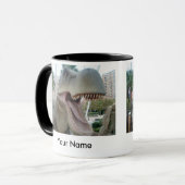 T-Rex Dinosaur-Tasse Tasse (Vorderseite Links)