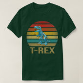 T Rex Dinosaur TRex Robot Dino RoboRex3 T-Shirt (Design vorne)