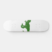 T rex dinosaur - Wählen Sie die Hintergrundfarbe Skateboard (Horizontal)