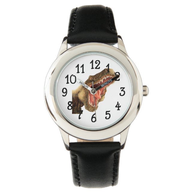 T-Rex Dinosaur Watch Armbanduhr (Vorderseite)