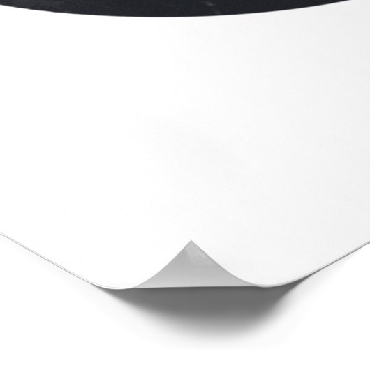 T-Rex Dinosaur Wrecking Ball Poster (Ecke)