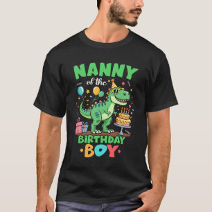 T-Rex-Dinosaurien-Familie-Pa-Nanny des Geburtstags T-Shirt