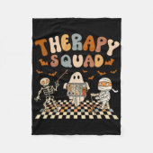 T Rex Dinosaurier and Monster Truck Brustkrebs Boo Fleecedecke (Vorderseite)