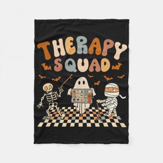 T Rex Dinosaurier and Monster Truck Brustkrebs Boo Fleecedecke (Vorderseite)