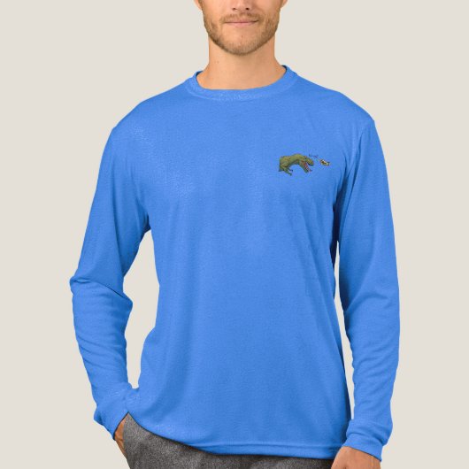 T-Rex Dinosaurier Boop Tyrannosaurus Männer Tri-Blend Shirt (Vorderseite)