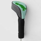 T-Rex-Dinosaurier-Design Golf Headcover (angewinkelt)