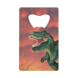 T-Rex-Dinosaurier Geldkarten Flaschenöffner