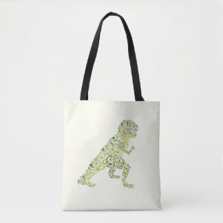 T-REX Dinosaurier in Dots Tasche