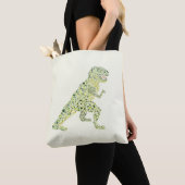 T-REX Dinosaurier in Dots Tasche (Von Nahem)