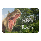 T-Rex Dinosaurier Kid's Bedroom Rug or Mat Badematte (Vorderseite)