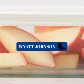 T-REX Dinosaurier Kids Name Label Etiketten (Befestigt)