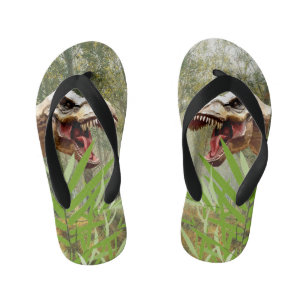 T-Rex Dinosaurier Kinder Flip Flops Kinderbadesandalen