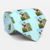 T-Rex Dinosaurier Krawatte (Gerollt)