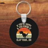 T Rex Dinosaurier Meme Lustiger Dino Für Männer Fr Schlüsselanhänger (Vorderseite)