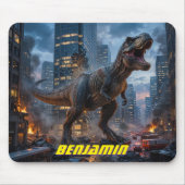 T-Rex Dinosaurier Mousepad (Vorne)
